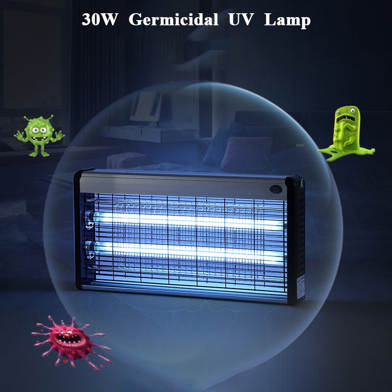 30W UVC 살균 램프 UV 살균기 램프 자외선 살균 빛 220V 가정용 살균 램프 가정 학교 병원